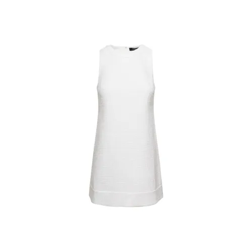 THEORY Sleeveless Dresses Women's White