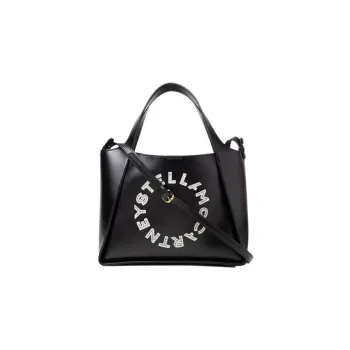 Stella McCartney Logo Detailed Top Handle Bag