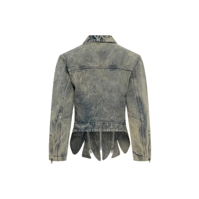 YProject Denim Jacket Women's Blue-1