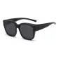 Matte Black Frame with Black Gray Lens