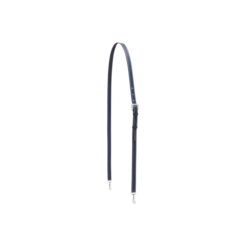 GOYARD Cow Leather Bag Straps Small Size Unisex Marine Blue-0