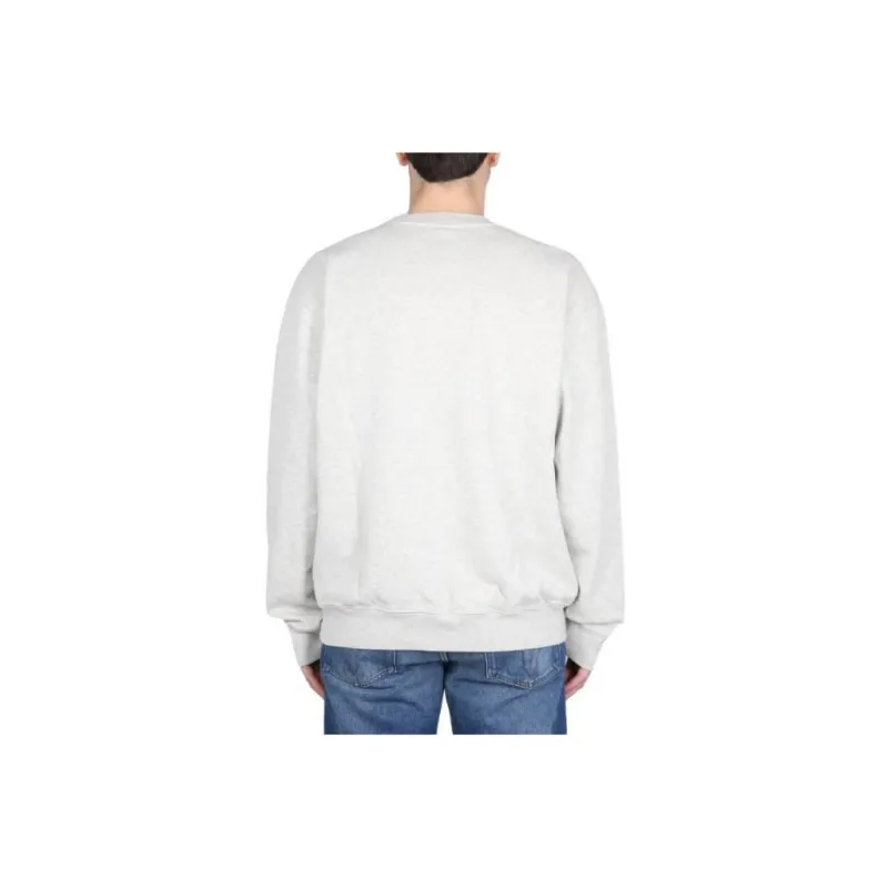 SPORTY & RICH Logo print Crew neck Sweatshirt-1