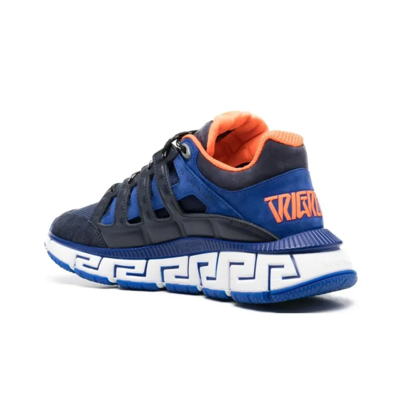 VERSACE Trigreca 'Navy Orange'-3