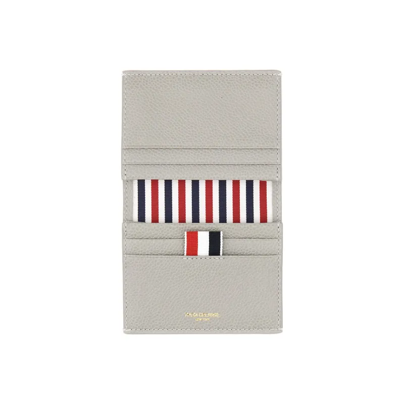THOM BROWNE Checked Bi Fold Wallet-3