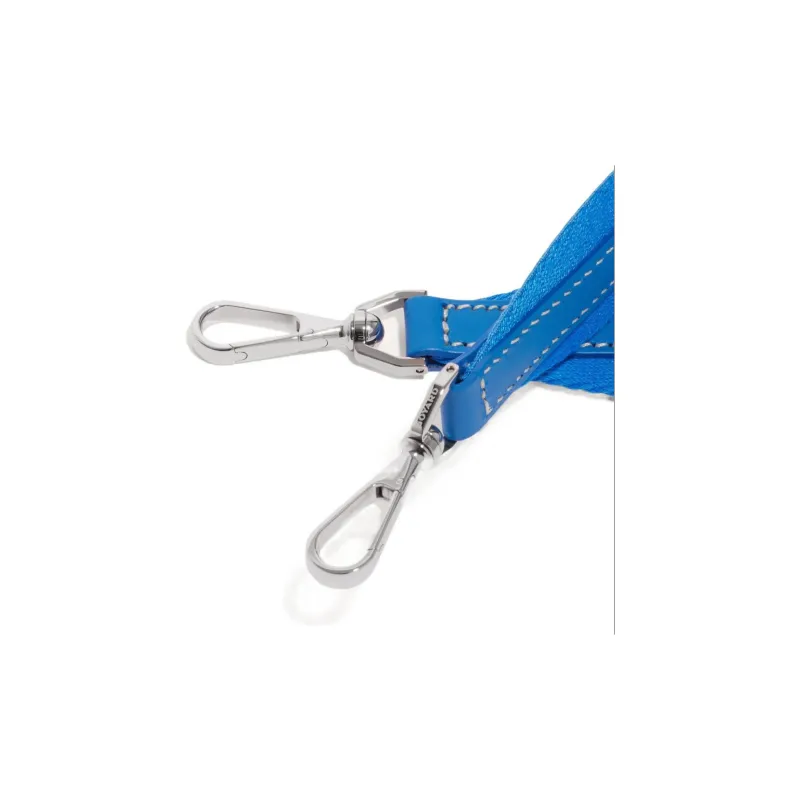 GOYARD Polyester-Cotton Blend With Clamecy Cow Leather Bag Straps Small Size Unisex Blue-2