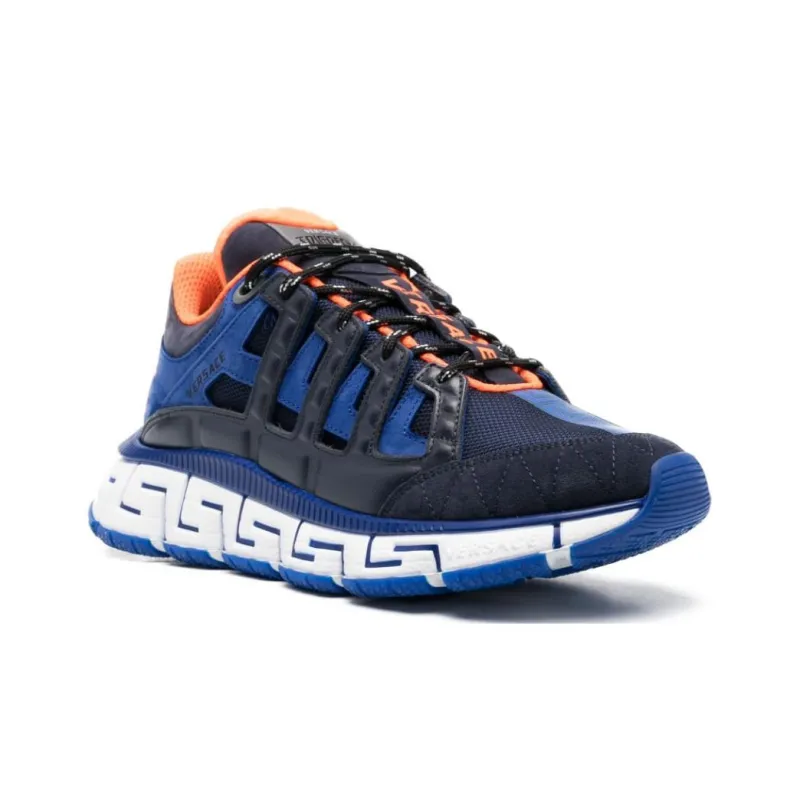 VERSACE Trigreca 'Navy Orange'-1