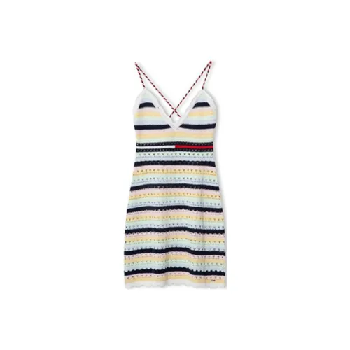 Tommy Hilfiger Sleeveless Dresses Women's Multicolor Stripes ZHO