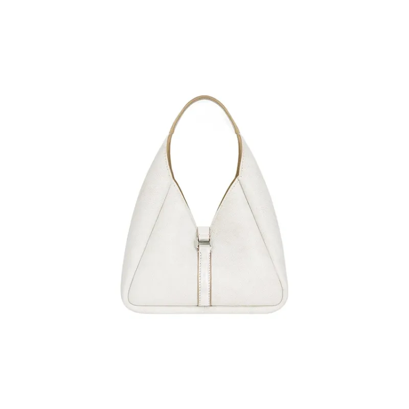 GIVENCHY G Hobo Calfskin One Shoulder Handbag Mini Women's Ivory White-2