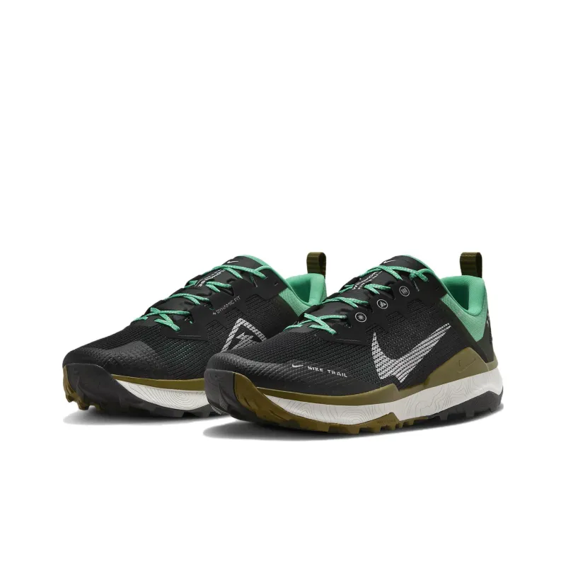 Nike Wildhorse 8 Black Spring Green Olive Flak White-2