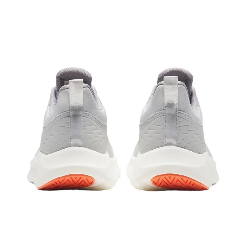 Anta Anti-Slip Wear-Resistant Low-Top Running Shoes Men's Gray White-2