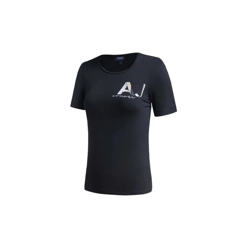 ARMANI JEANS T Shirts Women's Dark Blue-2