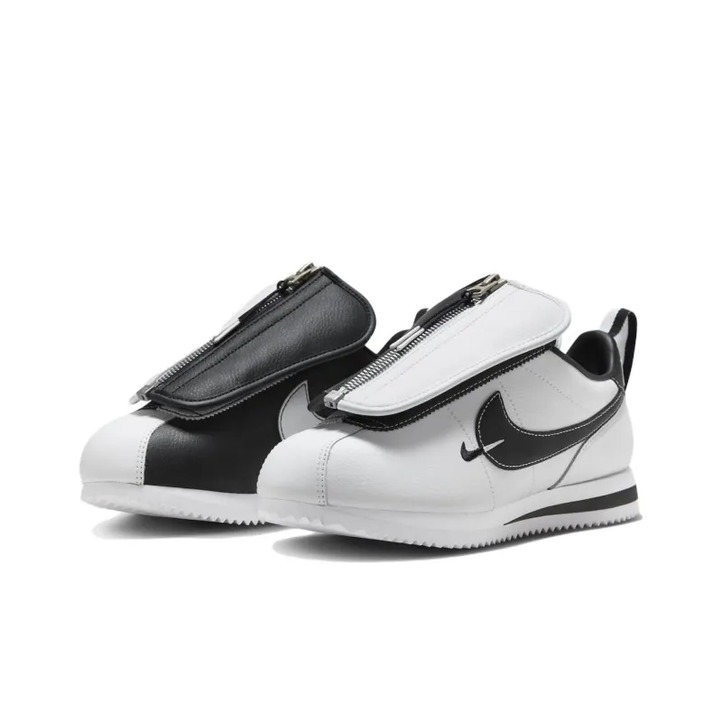 Nike Cortez Yin And Yang Shroud White Black Women's-2