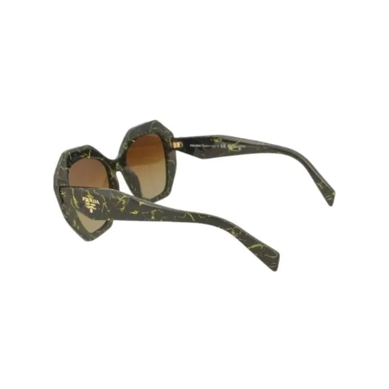 PRADA Eyewear Geometric Frame Sunglasses-2
