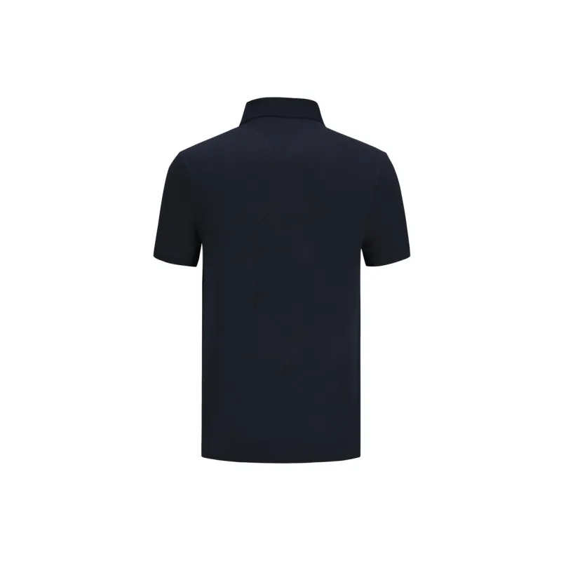 Tommy Hilfiger Polo Shirt Men's Navy Blue-1