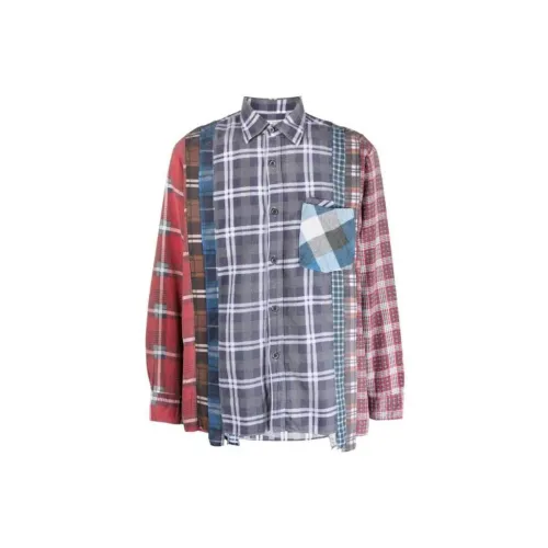 Needles Shirts Men Gray