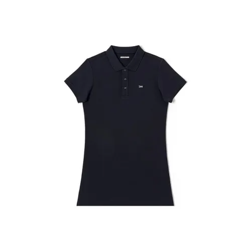 Lee Short-SLeeved Dresses Women's Black