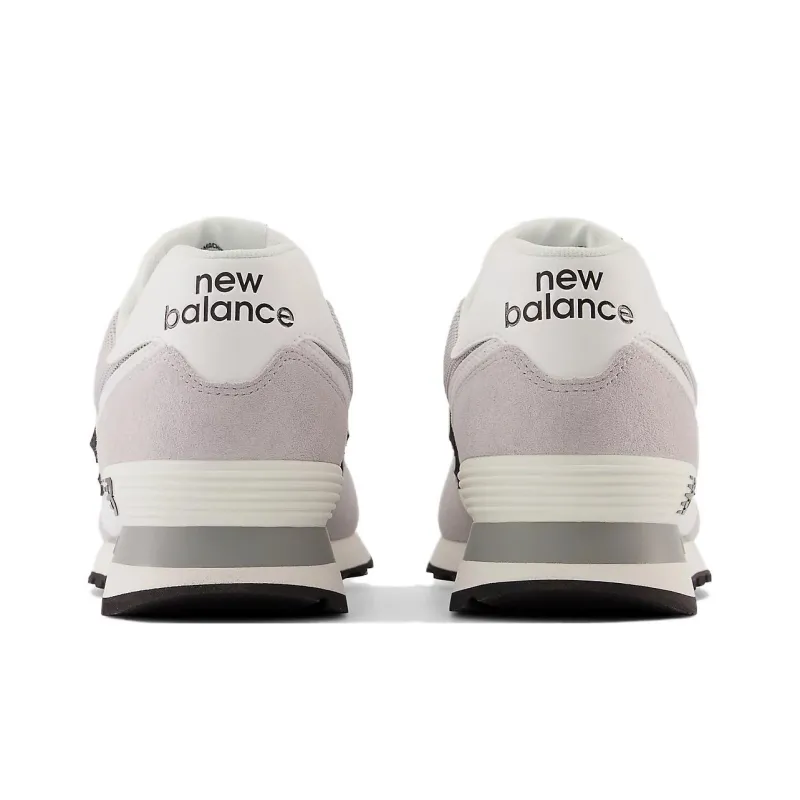 New Balance 574 Grey Suede White-4
