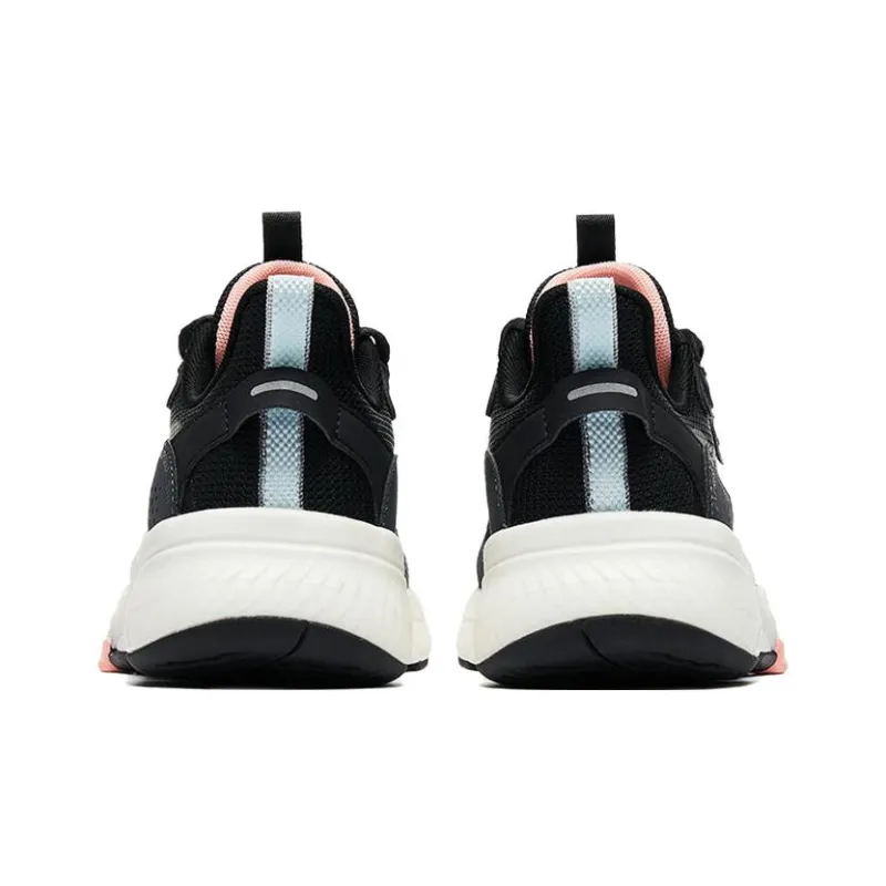 QIAODAN Cushioning Anti-Slip And Wear-Resistant Low-Top Running Shoes Women's Black-3