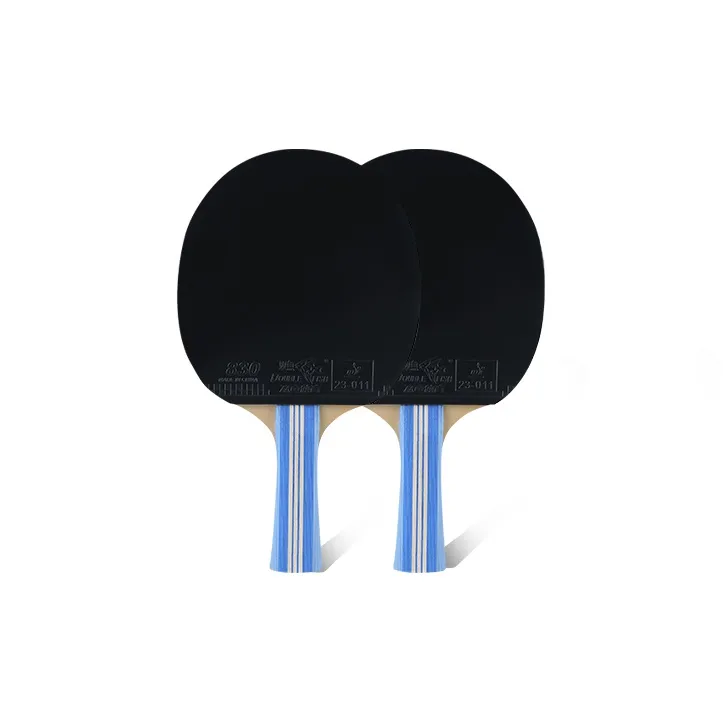DOUBLEFISH Ping Pong Paddles Unisex All Wood Red-2