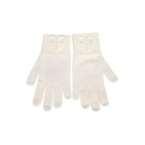 Moose Knuckles Knit Gloves Women's White