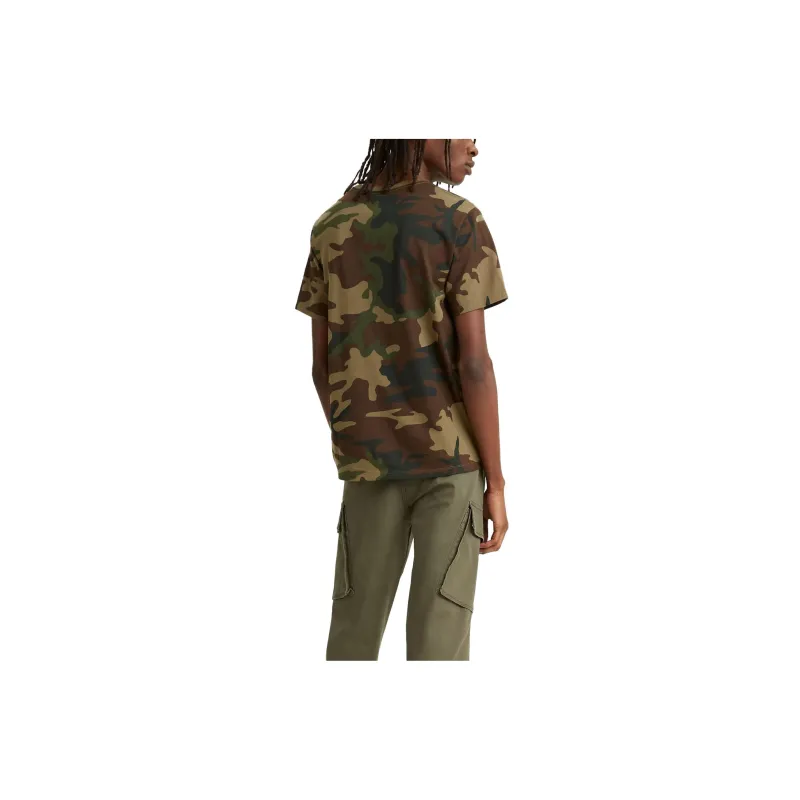 Levis T-Shirts Men Green-1