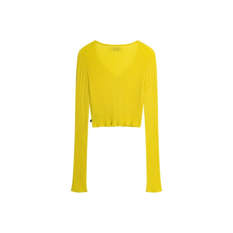 CALVIN KLEIN Knitwear Women's Neon Yellow-1