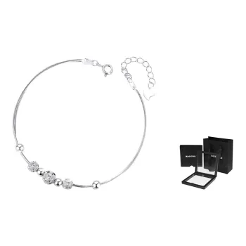 MAGICPOLE 999 Fine Silver Bracelets Women's Silver