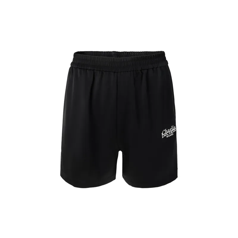 Charlie Luciano Shorts Unisex Black-1