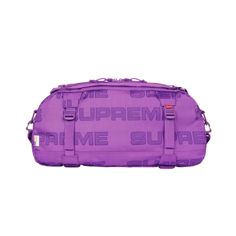 Supreme Waterproof Recycled Nylon Portable One Shoulder Crossbody Gym Bag, Travel Bag Unisex-8