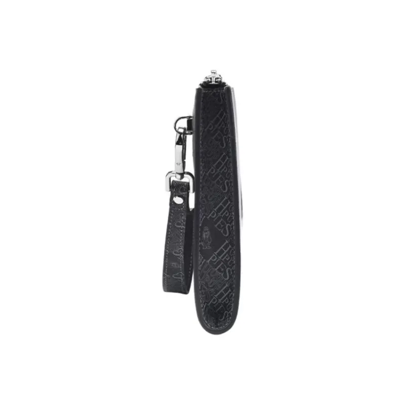 Hush Puppies Recycled Fabric Wallet Clutch Regular Men's Black-3