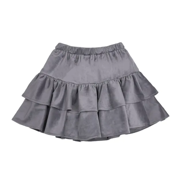SOLP Casual Short Skirts Women's Dark Gray-1