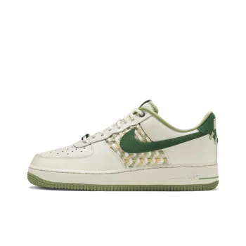 Nike Air Force 1 Low '07 Premium NAI KE Bamboo Weave Sail Gorge Green
