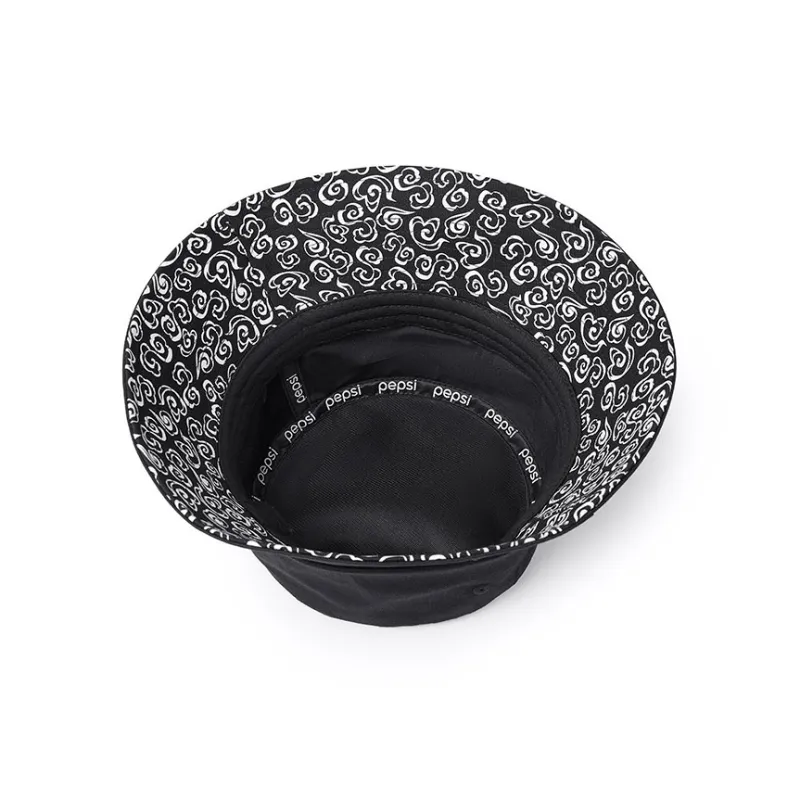 Pepsi Bucket Hats Unisex Black-4
