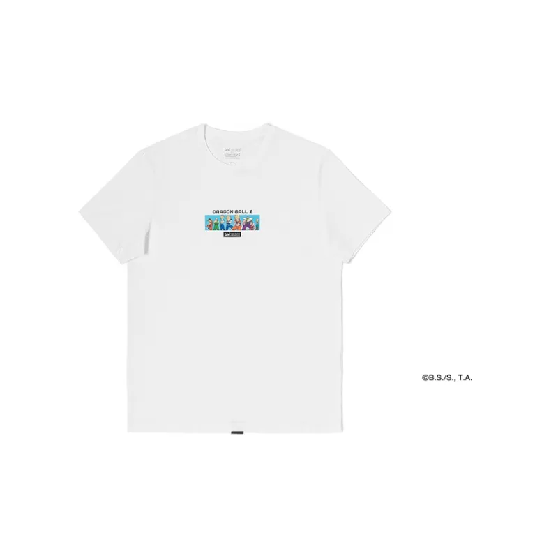 Dragon Ball X Lee Xline X Dragon Ball Z Co branded Series T Shirts Unisex White-1