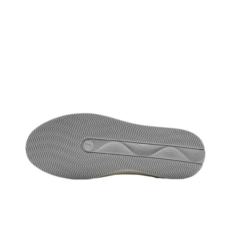 Anta C37 Series Anti Slip Wear Resistant Low Top Skateboard Shoes Men's White Gray-5