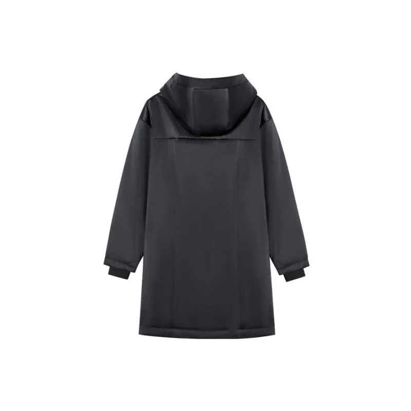 New Balance Puffer Jackets Women's Black-1