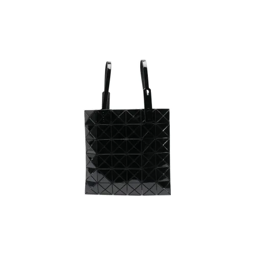 ISSEY MIYAKE Polyurethane Tote Bag Shopping Bag Handbag Women's Black