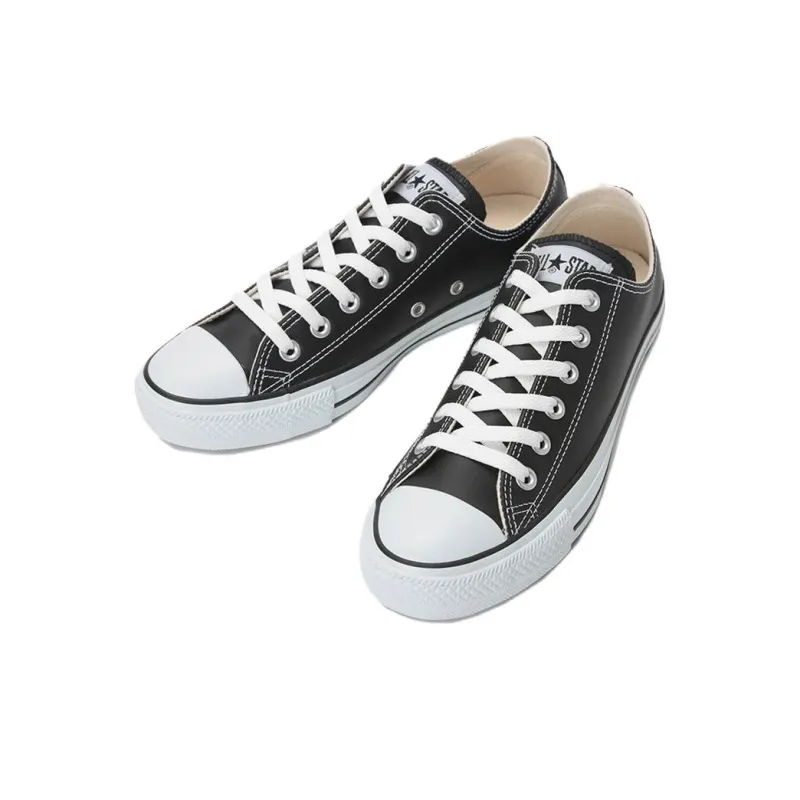 Converse All Star Leather Ox 'Black White'-2