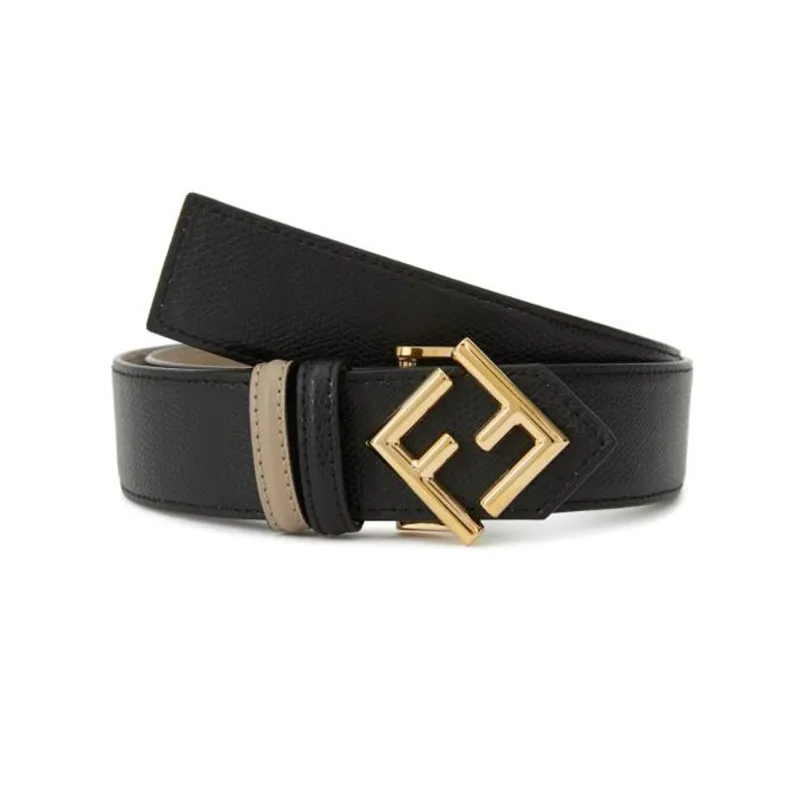 FENDI Leather Belts Women's Black-2