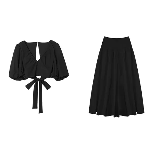 Roey Wang Two Piece Skirt Sets Women's