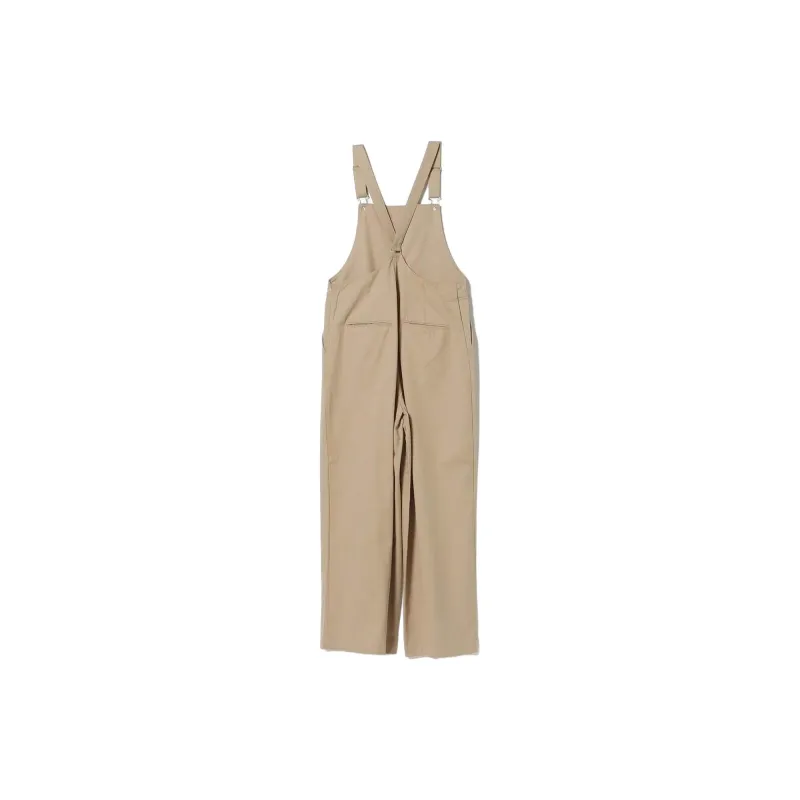 Beams Overalls Women's Beige-1