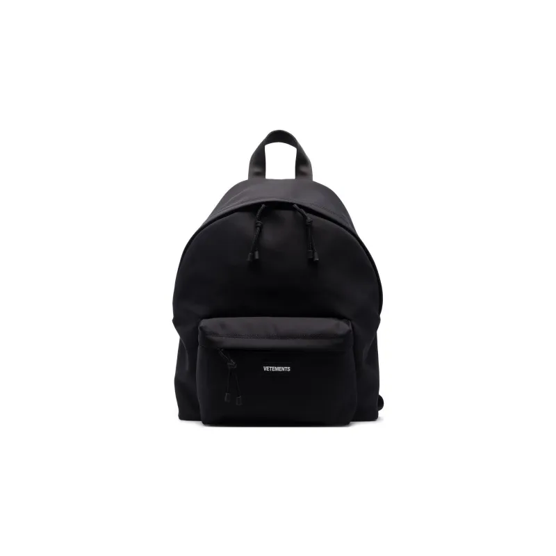 Vetements Polyamide Backpack Men's Black-0