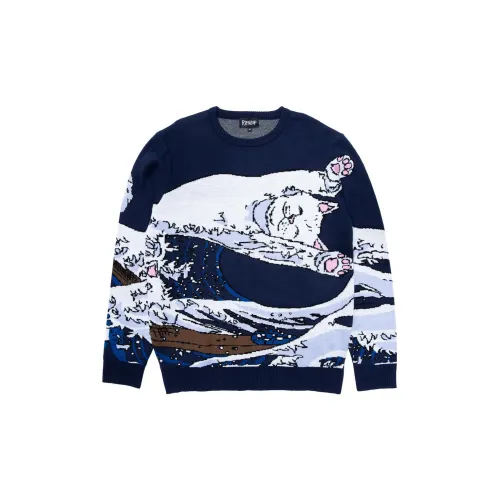 RIPNDIP Sweaters Men Marine Blue