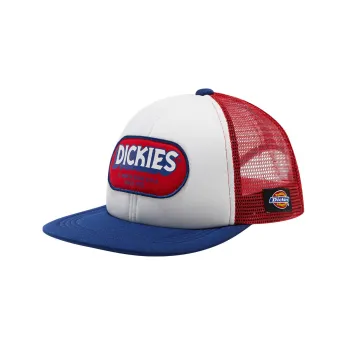 Dickies Baseball Caps Unisex White/Blue/Red