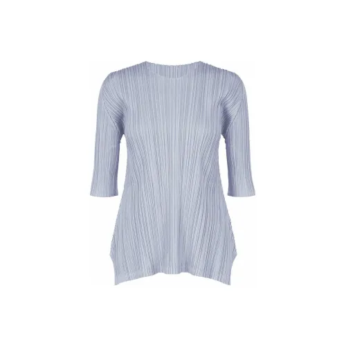 PLEATS PLEASE ISSEY MIYAKE Shirts Women's Light Blue