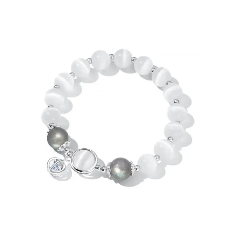 Teddy Bear Collection Obsidian Bracelets Unisex-3