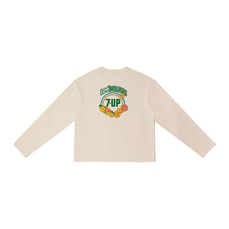 Lee X 7up T Shirts Women's Heather-1