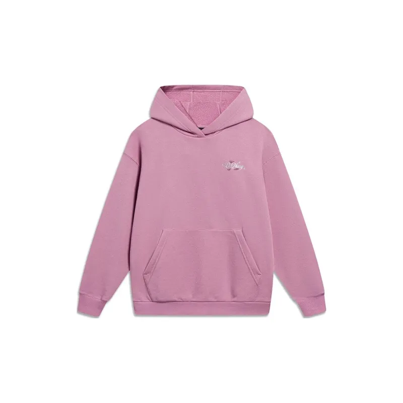 LiNing Sports Trend Series Sweatshirt Women's Light Rose Red-1