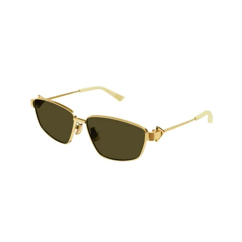 Bottega Veneta Sunglasses Women's Gold