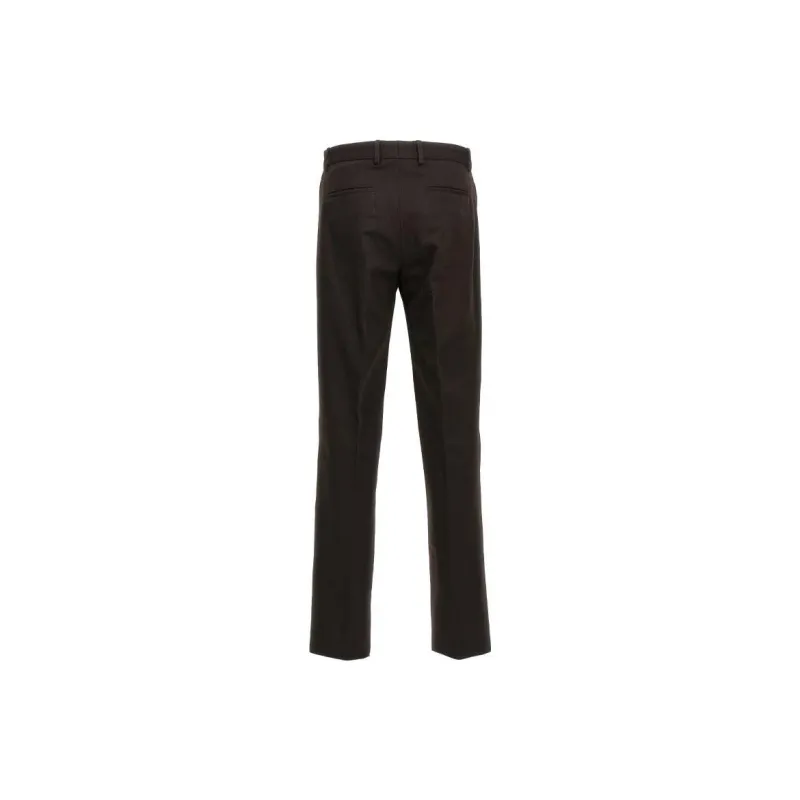 Loro Piana SS23 Casual Pants Men's Black-1